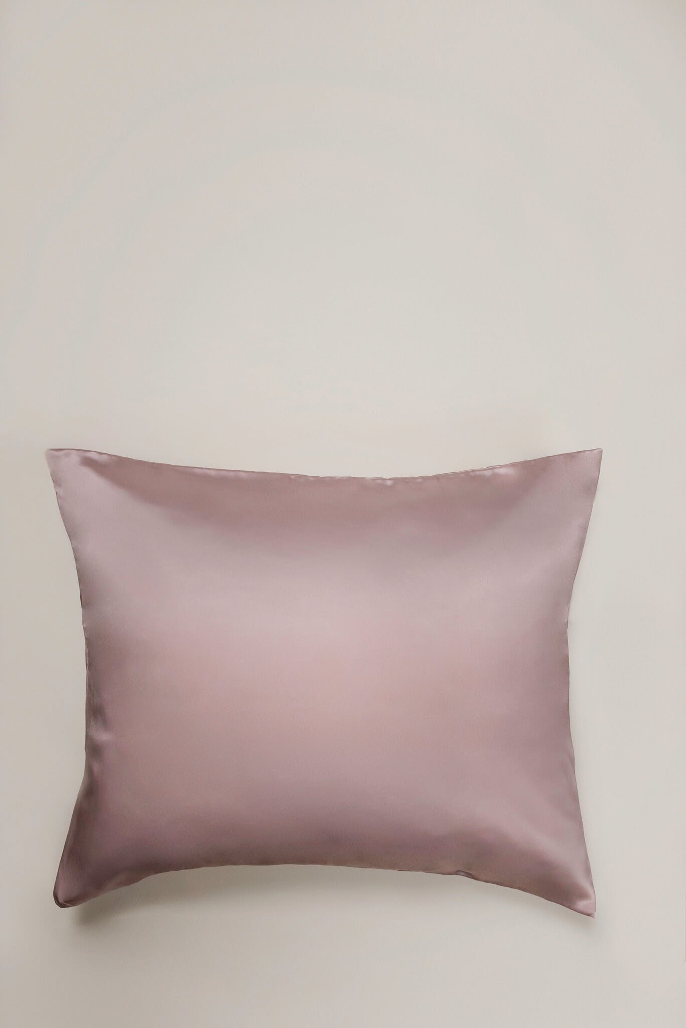Jedwabna poszewka na poduszkę - Różowa 50x60